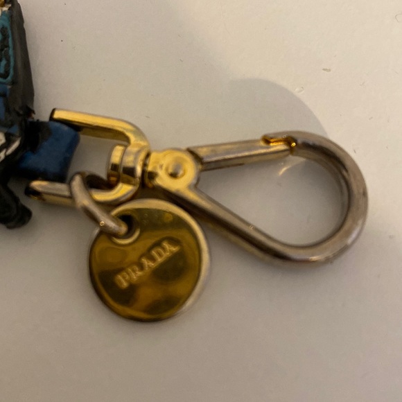Authentic Prada Keychain Blue - Picture 6 of 8